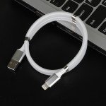 Wholesale Magnetic Tangle Free iPhone Charging Cable -  Fast IP Lighting Charging Cable for Easy Storage and Organization for iPhone, iDevice (White)